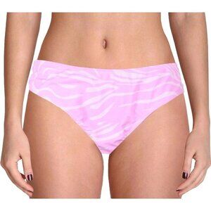 CYN & Luca Womens Pink Printed Cut-Out Bikini Swim Bottom. Size XL. NWT $39